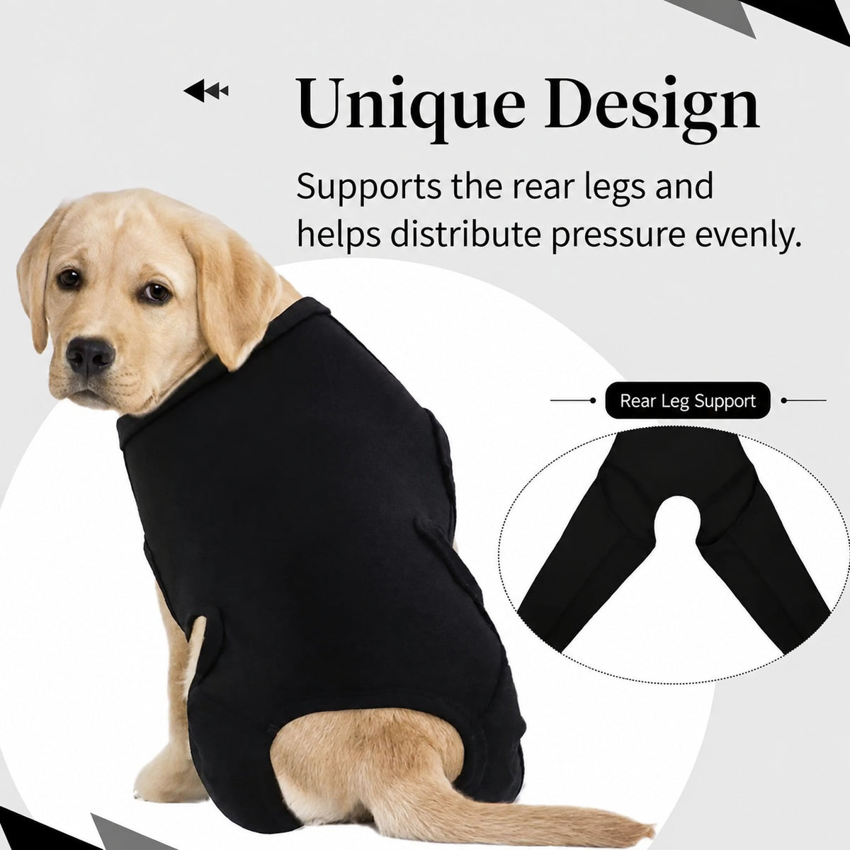 Rear Leg Support Recovery Suit