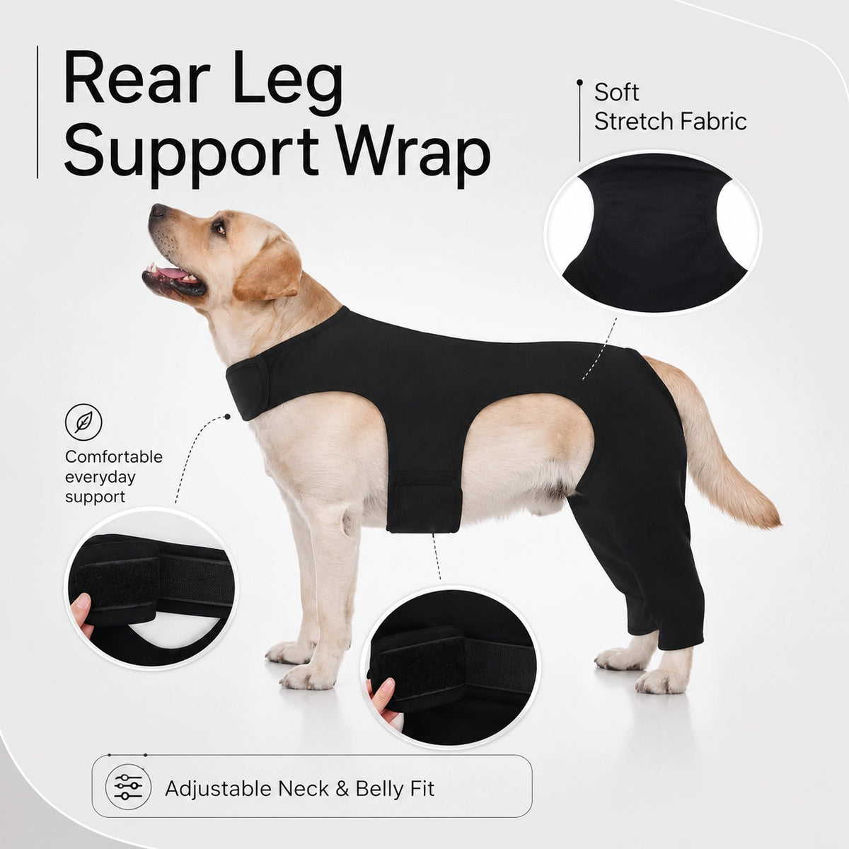Rear Leg Support Recovery Suit