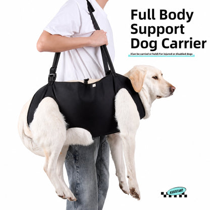 Full-Body Dog Carrier Breathable Support Lift Sling