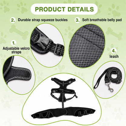Dog Knee Brace Anti-Slip Support Harness