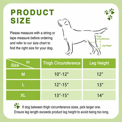 Dog Knee Brace Anti-Slip Support Harness