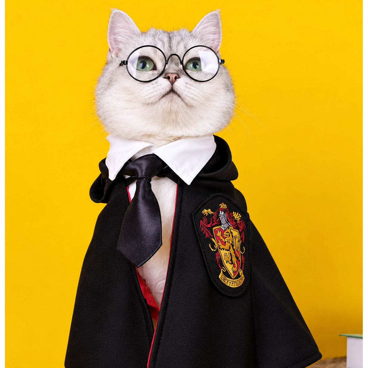 Halloween Wizard Academy Pet Cape Costume