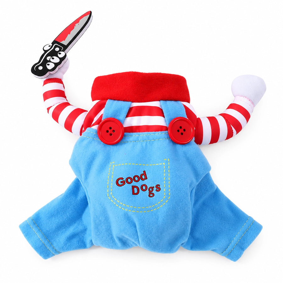 Halloween Deadly Doll Killer Pet Costume