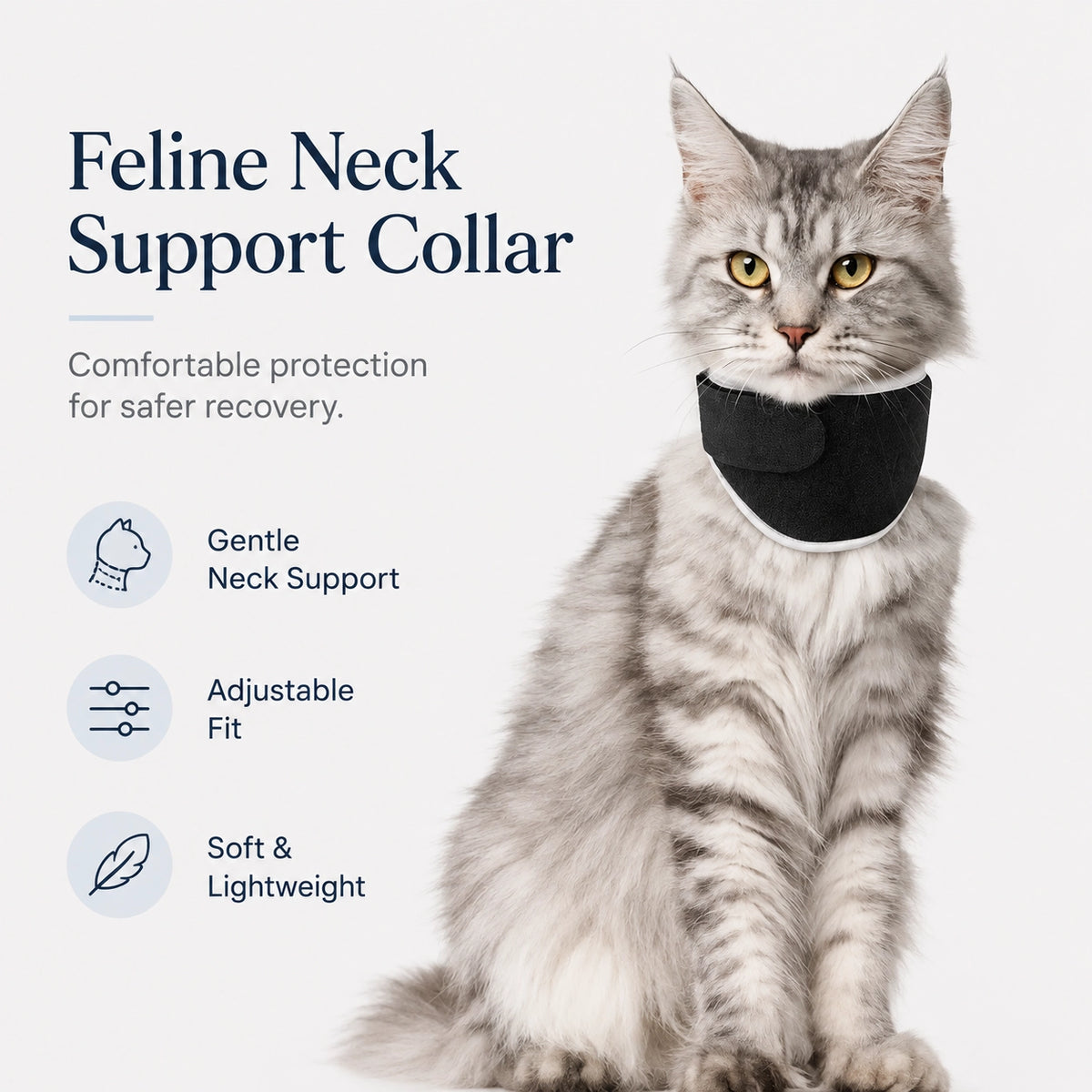 Orthopedic Recovery Neck Brace for Cats