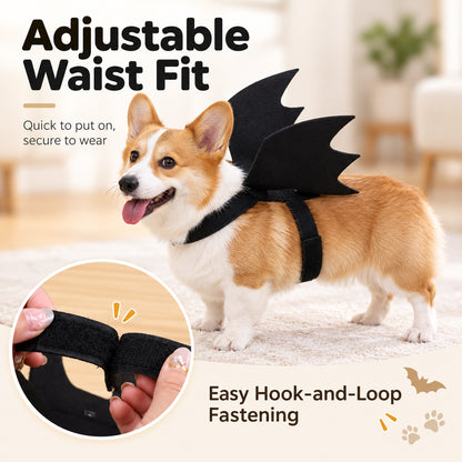 Halloween Bat Wings Pet Harness