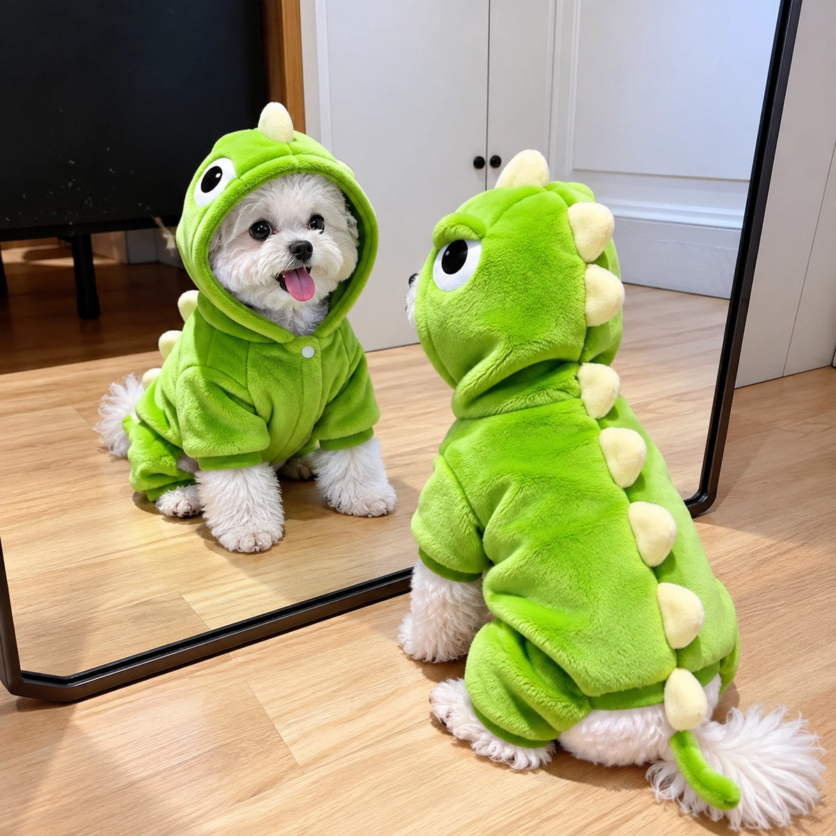 Plush Dinosaur Pet Costume