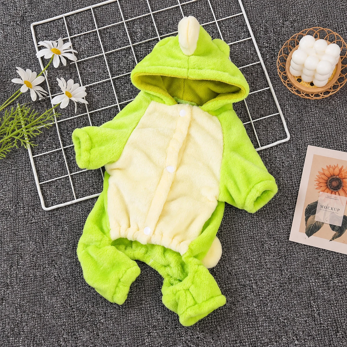 Plush Dinosaur Pet Costume