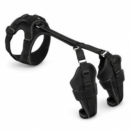 Reflective Rear Leg Support Harness