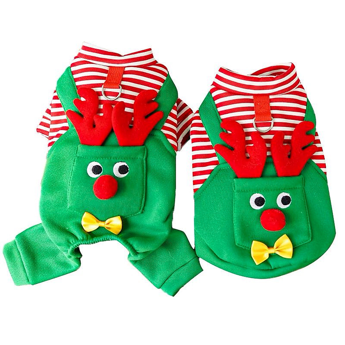 Halloween Reindeer Pet Overall Outfit