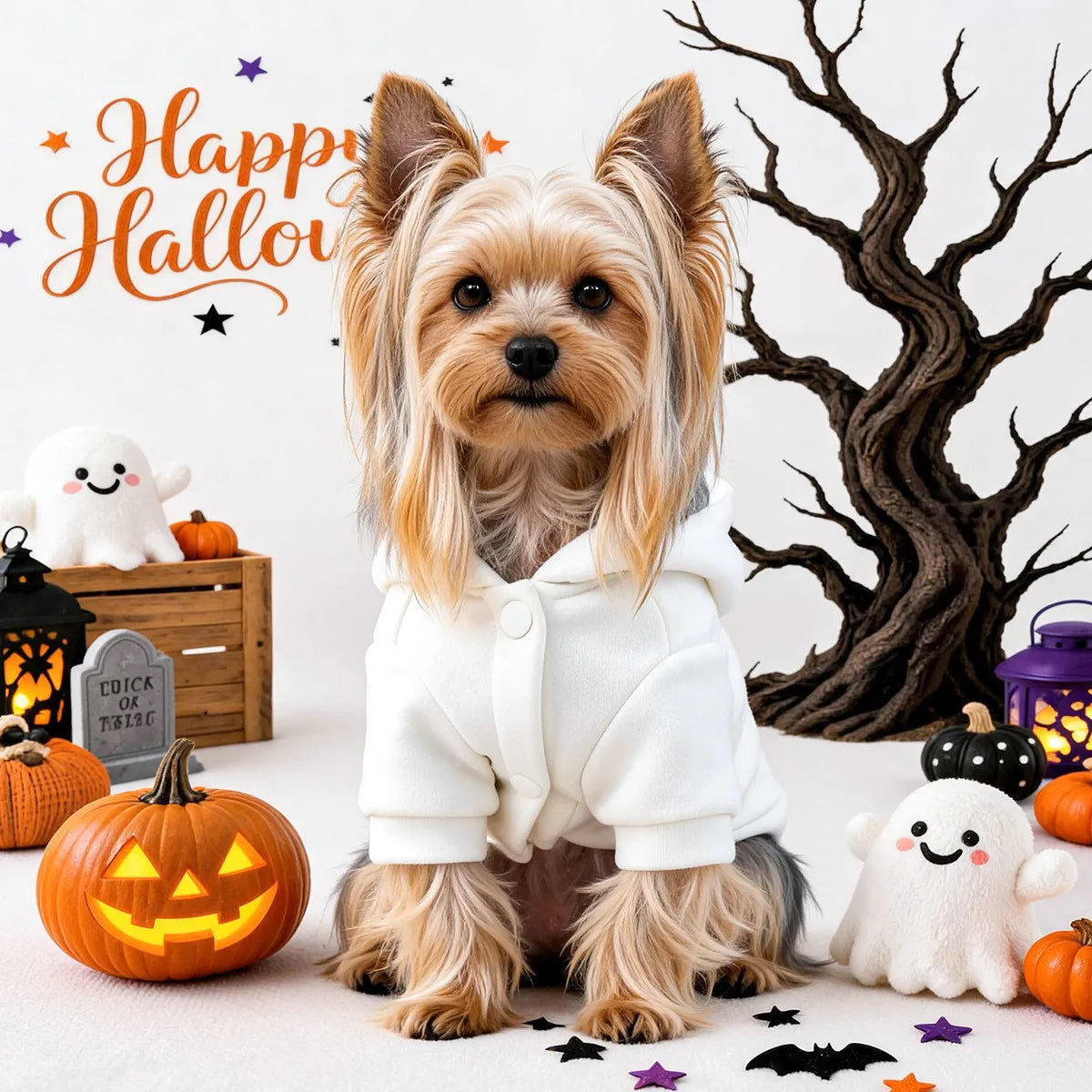Halloween Mummy Pet Hoodie