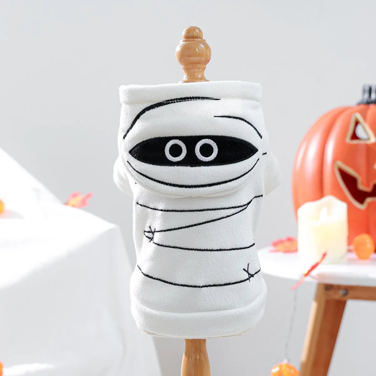 Halloween Mummy Pet Hoodie