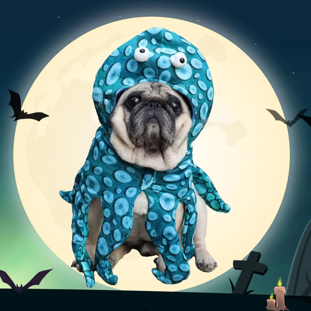 Halloween Octopus Pet Costume