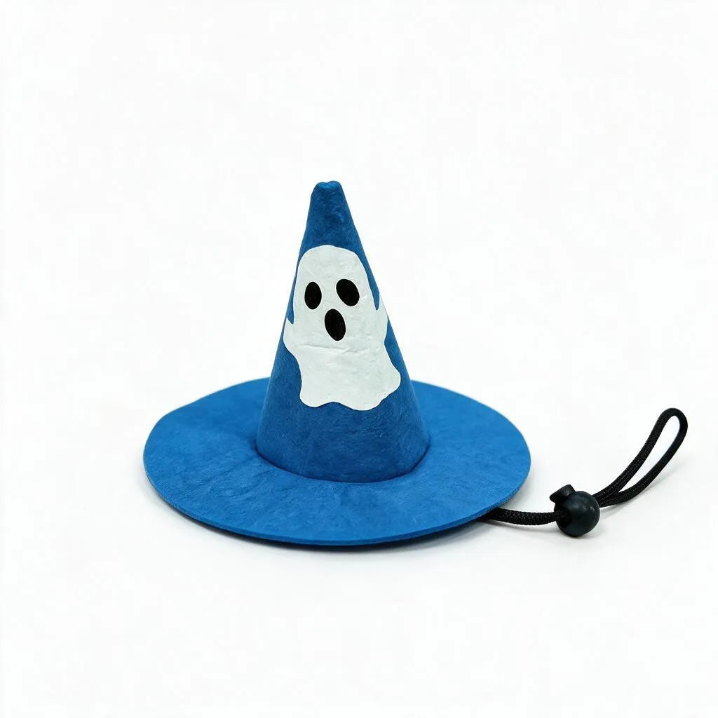 Glow-in-the-Dark Ghost Wizard Pet Costume