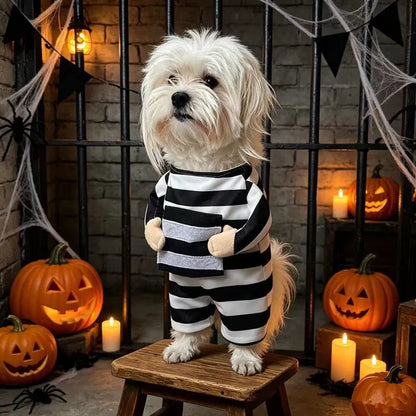 Halloween Prisoner Pet Costume
