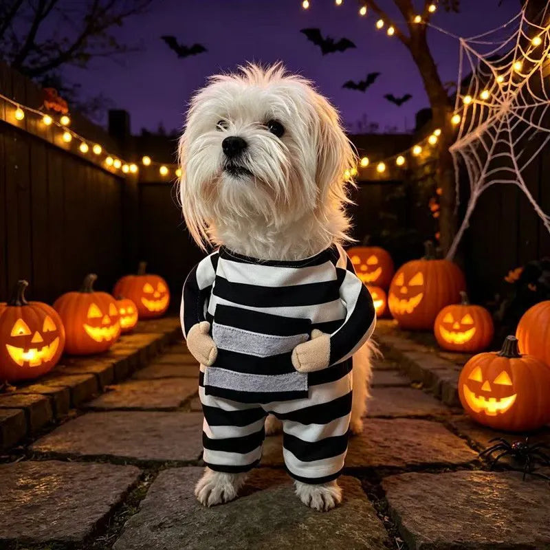 Halloween Prisoner Pet Costume